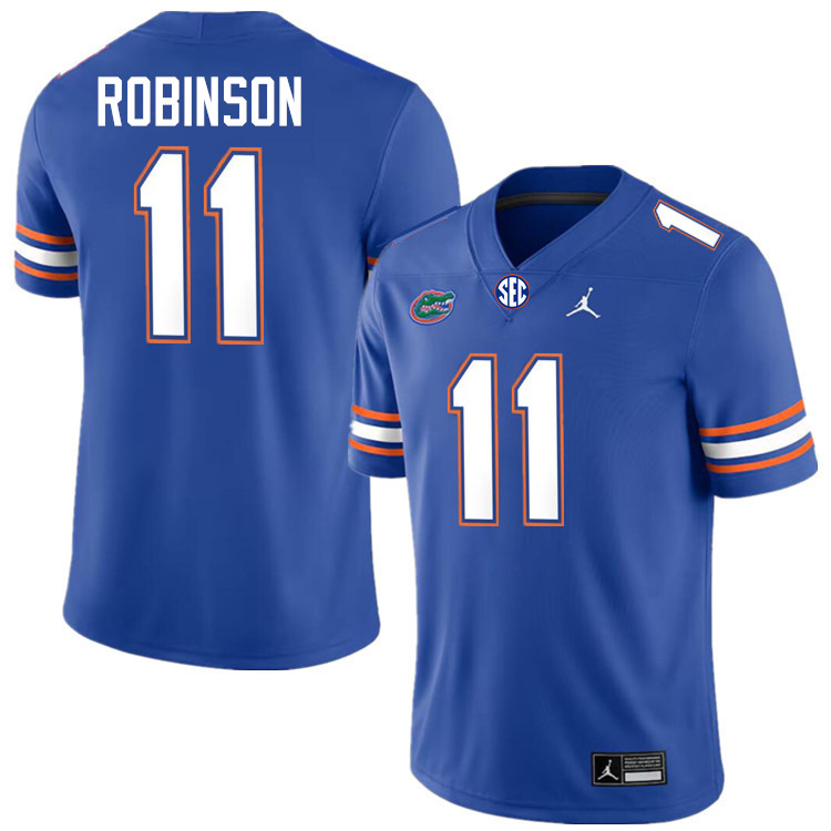 Demarcus Robinson Florida Jersey,Florida Gators #11 Demarcus Robinson Jersey Youth Uniforms-Royal